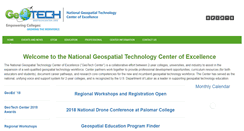 Desktop Screenshot of geotechcenter.org